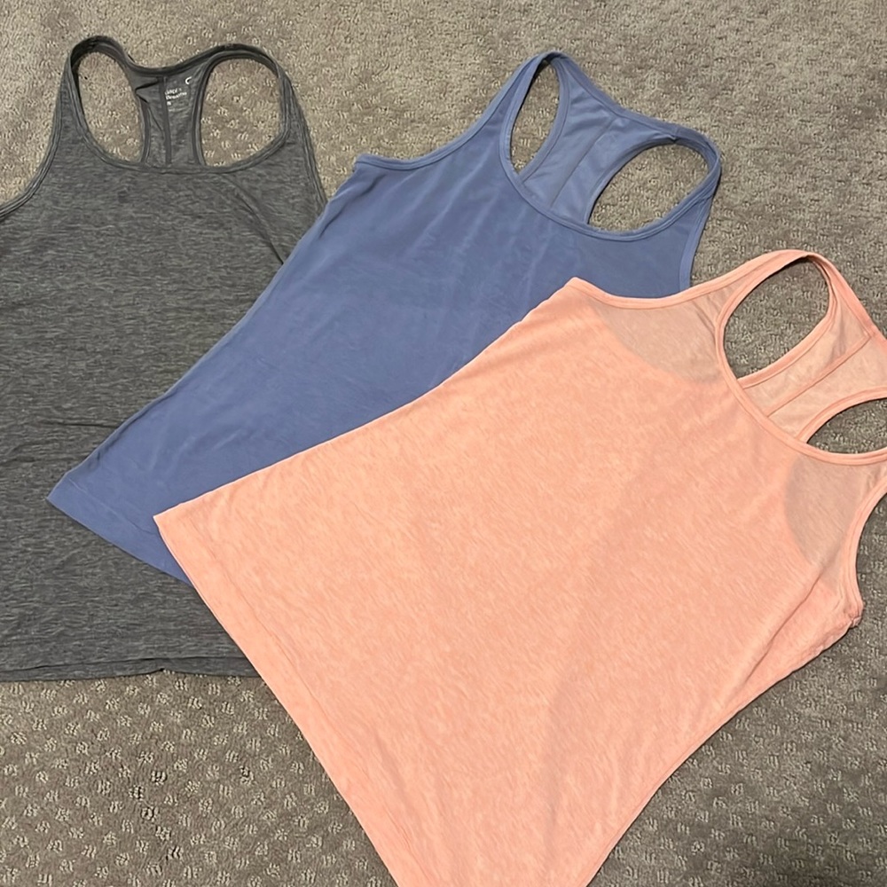 Bundle of GapFit Breathe workout tanks